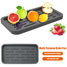 Load image into Gallery viewer, Storage Tray Sponge Holder Food Grade Silicone Drain Pan Sponge Brush Soap Dispenser
