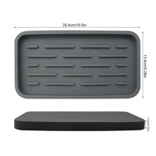 Load image into Gallery viewer, Storage Tray Sponge Holder Food Grade Silicone Drain Pan Sponge Brush Soap Dispenser
